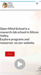 Mobile Screenshot of openmindschool.org
